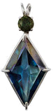 Aqua Aura Ascension Star™ with Round Cut Moldavite