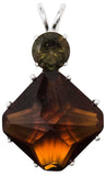 Citrine Regular Magician Stone™ with Moldavite