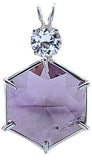 Amethyst Flower of Life™ with Danburite