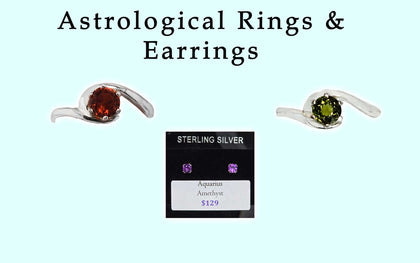 Astrological Rings & Earrings