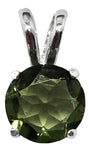 7mm Round Cut Moldavite