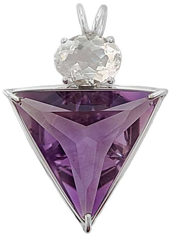 Amethyst Angelic Star™ with Oval Cut Pollucite