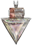 Angel Aura Angelic Star™ with Emerald Cut Pink Tourmaline