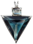 Aqua Aura Angelic Star™ with Emerald Cut Aquamarine