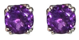 Aquarius Amethyst Post Earrings