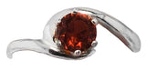 Aries Hessonite Garnet Ring