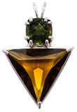 Citrine Angelic Star™ with Moldavite