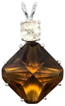 Citrine Regular Magician Stone™ with Phenacite