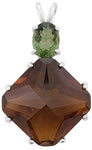 Citrine Regular Magician Stone™ with Moldavite