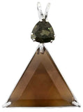 Regular Citrine Star of David™ with Moldavite