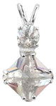Danburite Mini Magician Stone™ with Round Cut Phenacite