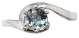 Gemini Blue Topaz Ring