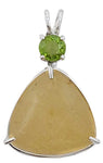 Golden Danburite with Round Cut Peridot Special 2