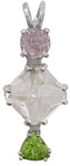 Clear Quartz Mini Magician Stone™ with Kunzite & Peridot