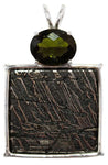 Meteorite with Oval Cut Moldavite