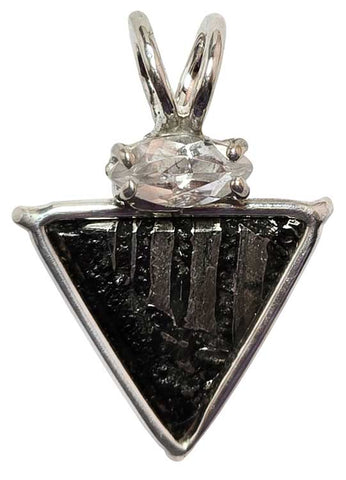 Meteorite with Marquise Cut Phenacite