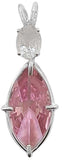 Pink Garnet Infinite Eye™ with Pollucite