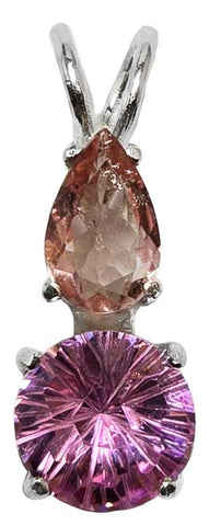 Pink Garnet Mini Super Nova™ with Pear Cut Pink Tourmaline