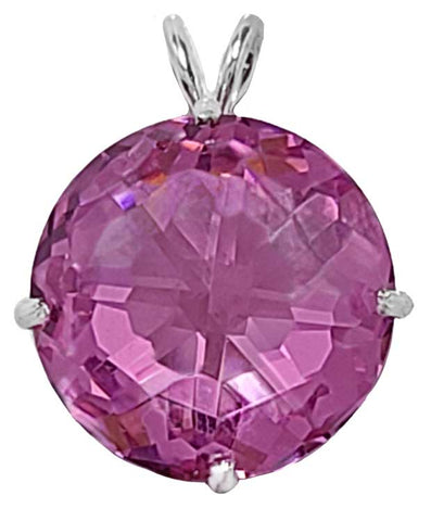 Pink Garnet Radiant Heart Crystal™