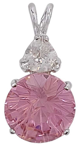 Pink Garnet Super Nova™ with Trillion Cut Danburite