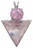 Rose Quartz Angelic Star™ with Kunzite