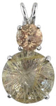 Rutilated Quartz Super Nova™ with Sunstone