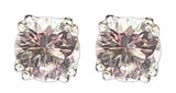 Sagittarius Clear Quartz Post Earrings