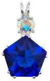 Siberian Blue Quartz Star of Venus™ with Mystic Topaz