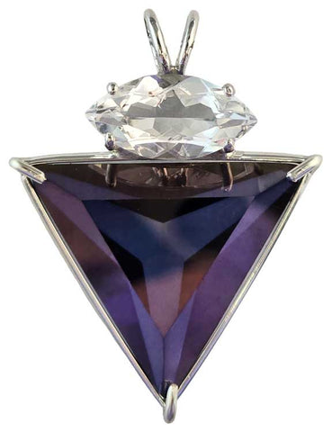 Tanzine Aura Angelic Star™ with Marquise Cut Clear Quartz
