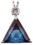 Tanzine Aura Star of David™ with Round Cut Morganite