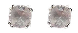 Taurus Rose Quartz Post Earrings