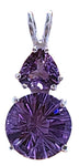 Amethyst Super Nova™ with Trillion Cut Amethyst Special 1