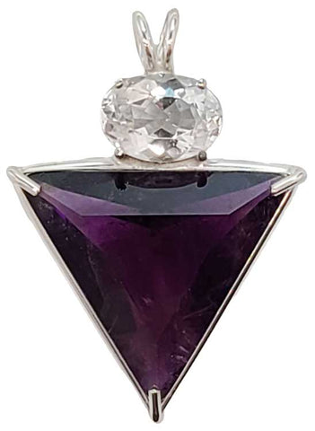 Amethyst Angelic Star™ with Oval Cut Phenacite