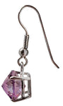 Amethyst Radiant Heart Crystal™ Earrings