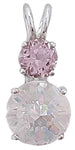 Angel Aura Mini Radiant Heart™ with Round Cut Kunzite