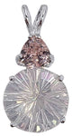 Angel Aura Super Nova™ with Trillion Cut Morganite