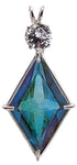 Aqua Aura Ascension Star™ with Round Cut Danburite