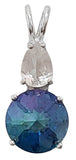 Aqua Aura Mini Radiant Heart™ with Danburite