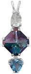 Aqua Aura Mini Magician Stone™ with Aquamarine & Tibetan Blue Obsidian