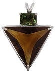 Citrine Angelic Star™ with Moldavite