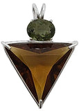 Citrine Angelic Star™ with Moldavite