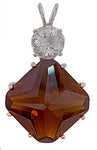 Citrine Regular Magician Stone™ with Round Cut Phenacite