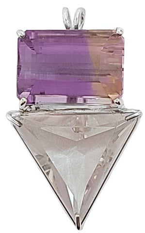 Clear Quartz Angelic Star™ with Ametrine