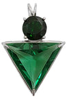 Colombian Obsidian Angelic Star™ with Chrome Diopside