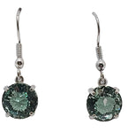 Colombian Obsidian Radiant Heart Crystal™ Earrings