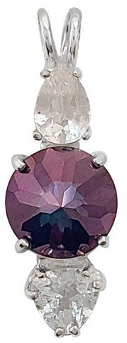 Tanzine Aura Mini Radiant Heart™ with Danburite & Aquamarine