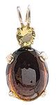 Hessonite Garnet With Round Cut Citrine Special 1