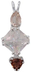 Angel Aura Mini Magician Stone™ with Morganite & Pink Tourmaline