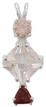 Danburite Mini Magician Stone™ with Morganite & Pink Tourmaline