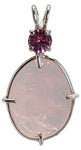 Morganite With Round Cut Pink Sapphire Special 3